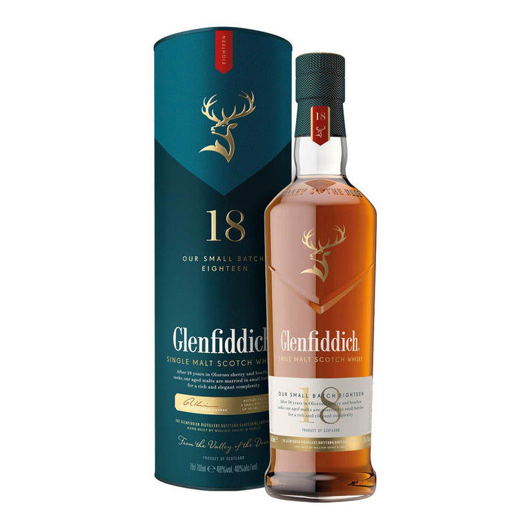 WHISKY GLENFIDDICH- AGED 18 YEARS- 70CL  SMALL BATCH RESERVE SINGLE MALT - ASTUCC