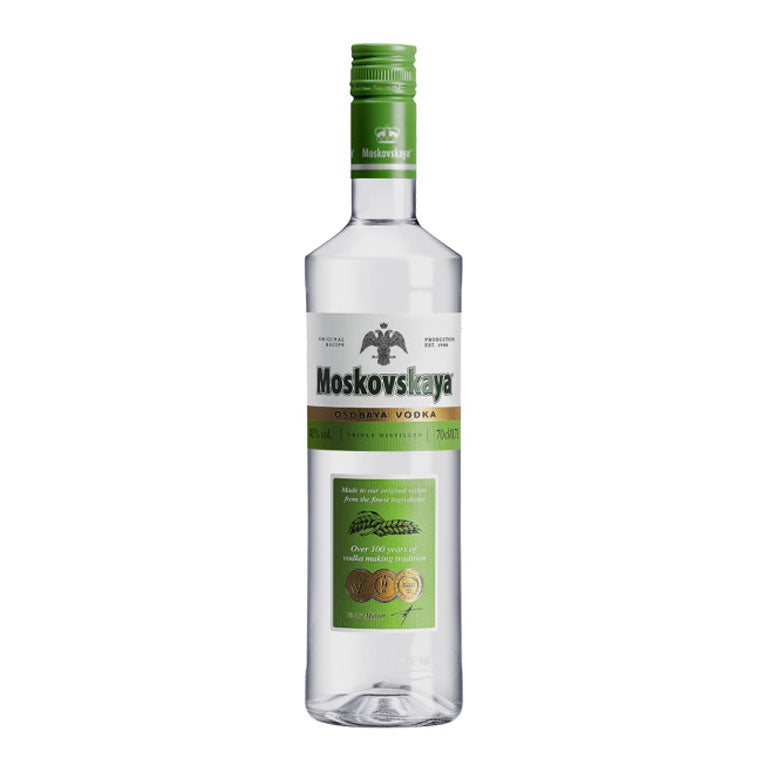 VODKA MOSKOVSKAYA OSOBAYA VODKA 70CL 