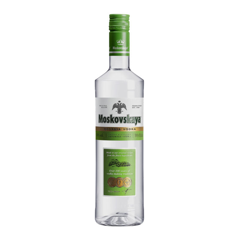 VODKA MOSKOVSKAYA OSOBAYA VODKA 1LT 