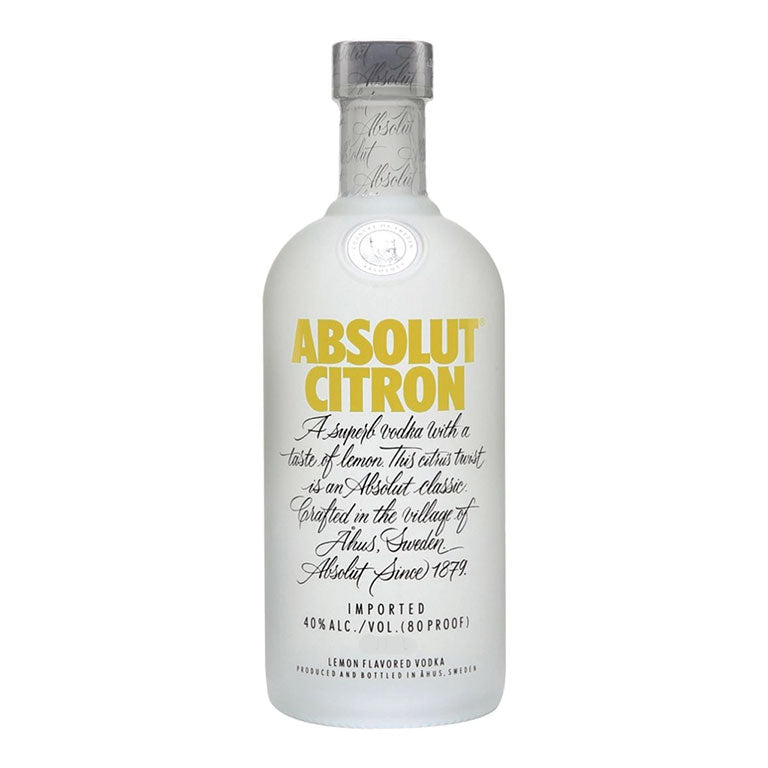 VODKA ABSOLUT CITRON 1LT 