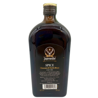 JÄGERMEISTER SPICE 70CL  CINNAMON & VANILLA BLEND