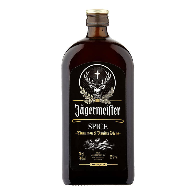 JÄGERMEISTER SPICE 70CL  CINNAMON & VANILLA BLEND