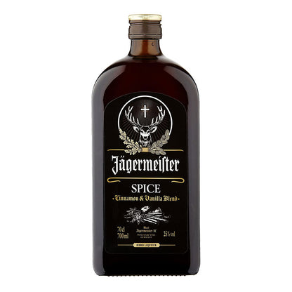 JÄGERMEISTER SPICE 70CL  CINNAMON & VANILLA BLEND