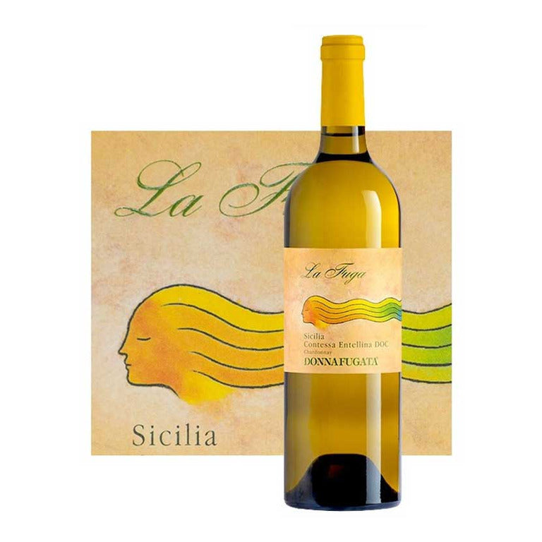 VINO DONNAFUGATA LA FUGA CHARDONNAY  CONTESSA ENTELLINA DOC SICILIA-75CL 2024