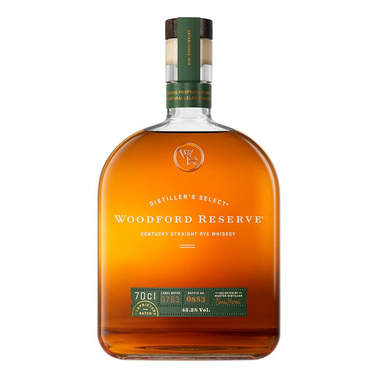 WHISKEY L&G WOODFORD RESERVE - 70CL RYE  DISTILLER'S SELECT- KENTUCKY