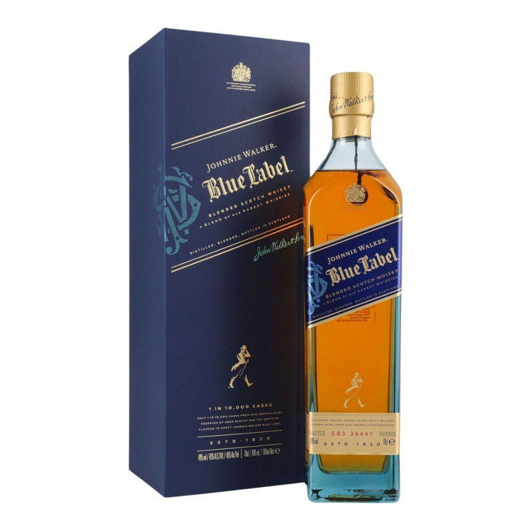 WHISKY JOHNNIE WALKER BLUE LABEL -70CL  BLENDED SCOTCH WHISKY- ASTUCCIATO