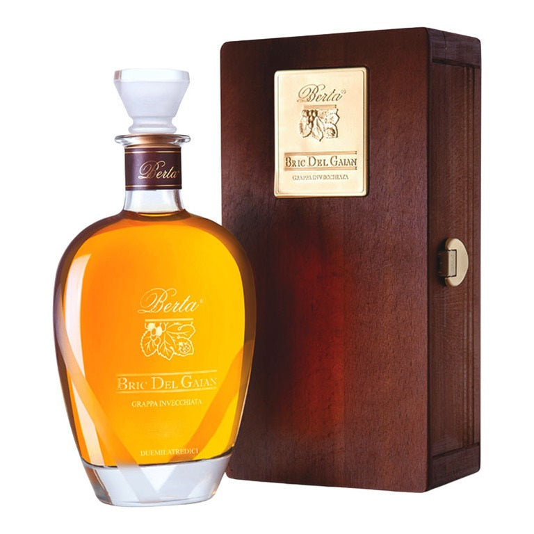 GRAPPA BERTA BRIC DEL GAIAN 70CL 2015  ASTUCCIO IN LEGNO