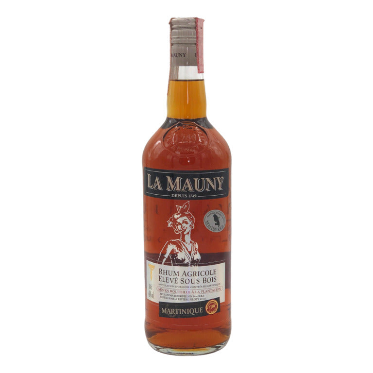 RUM LA MAUNY RHUM AGRICOLE- 1LT AMBRATO 