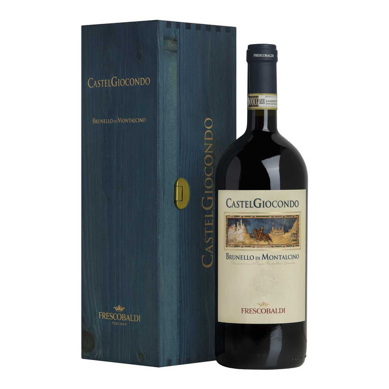 VINO BRUNELLO CASTELGIOCONDO 2016  MAGNUM MARCHESI FRESCOBALDI LEGNO 1,5LT