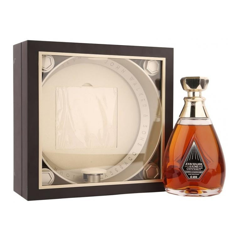 WHISKY JOHN WALKER & SONS ODYSSEY (1 pz) RARE TRIPLE MALT -ASTUCCIATO-70CL