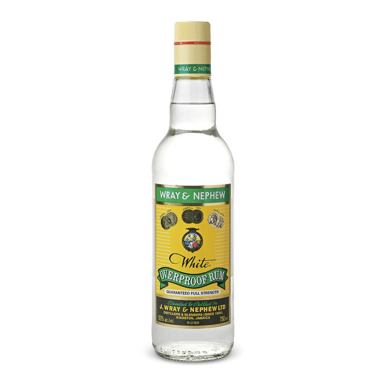 RUM WRAY & NEPHEW WHITE OVERPROOF - 70CL 