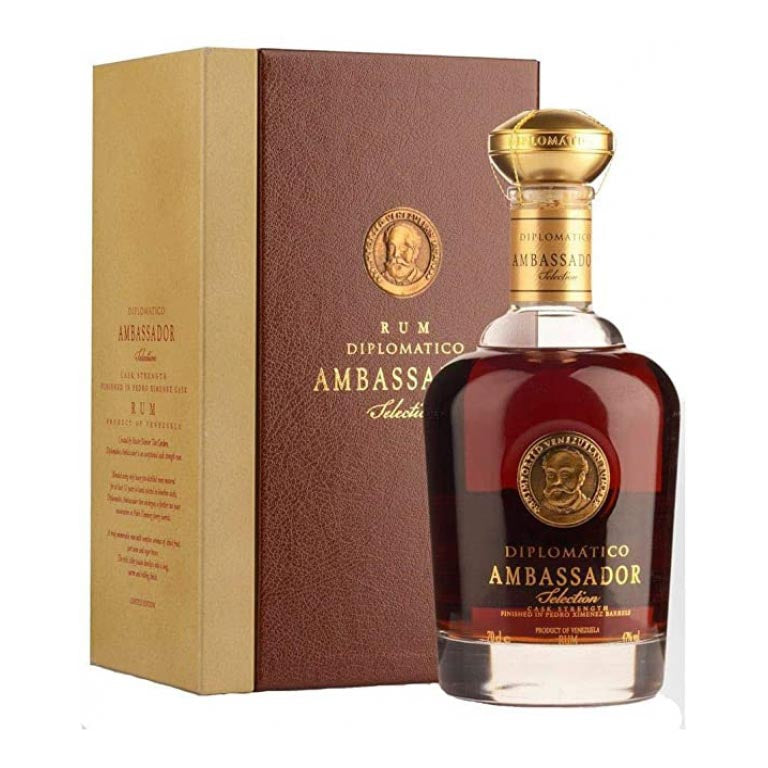 RUM DIPLOMATICO AMBASSADOR SELECTION  PRODUCT OF VENEZUELA