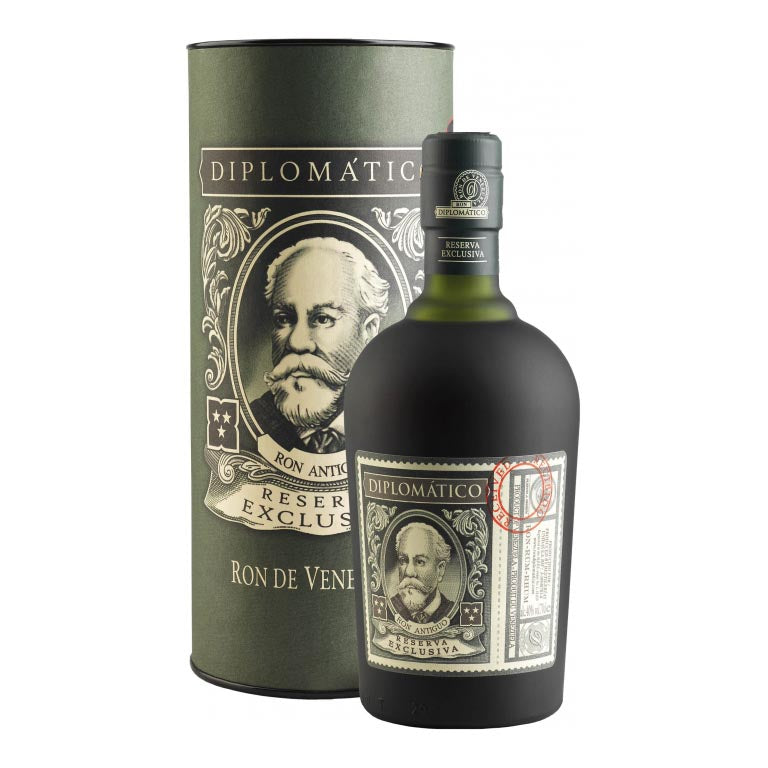 RUM DIPLOMATICO RISERVA ESCLUSIVA 12YEAR  RON ANTIGUO DE VENEZUELA -70CL ASTUCCIO