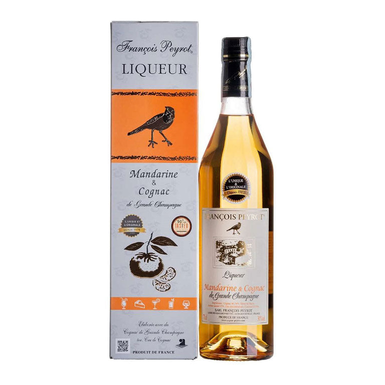 COGNAC MANDARINO FRANCOIS PEYROT-70CL  POIRE WILLIAMS - ASTUCCIATO