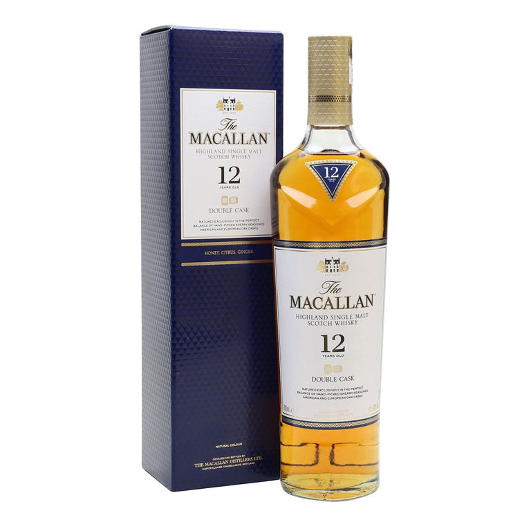 WHISKY THE MACALLAN - 12 YEARS OLD-70CL  HIGHLAND- DOUBLE CASK-ASTUCCIATO