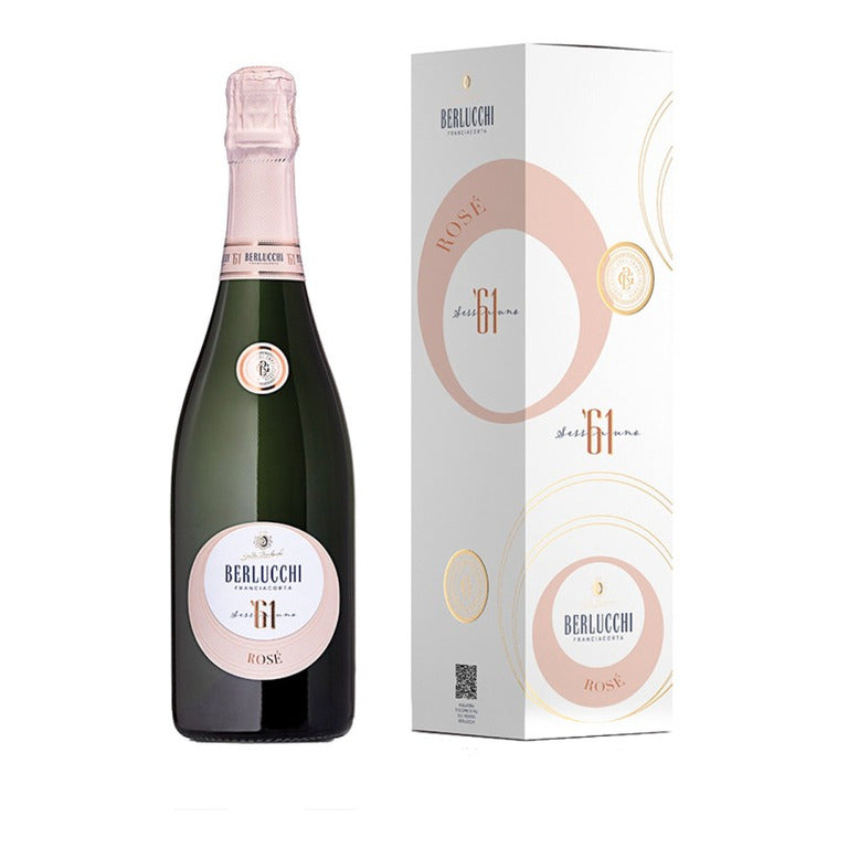 BERLUCCHI '61 ROSE' FRANCIACORTA 75CL  ASTUCCIATA - BRUT