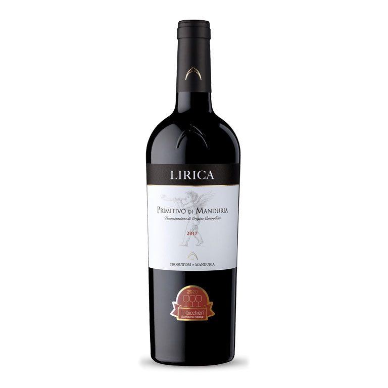 VINO PRODUTTORI DI MANDURIA LIRICA 2022 (1 pz) PRIMITIVO DI MANDURIA DOC-75CL