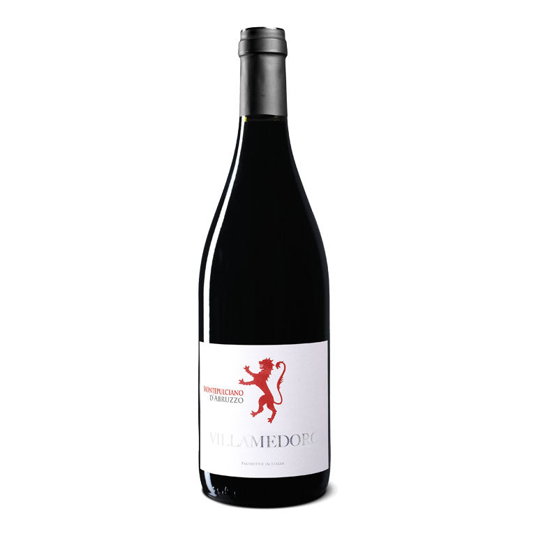 VINO VILLAMEDORO MONTEPULCIANO D'ABRUZZO  DOC 2018-75CL