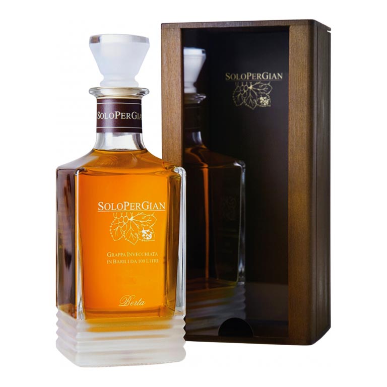 GRAPPA BERTA SOLOPERGIAN -70CL- (1 pz) ASTUCCIO IN LEGNO