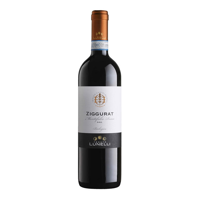 VINO TENUTE LUNELLI ZIGGURAT 2023  MONTEFALCO ROSSO DOC-BIOLOGICO-75CL