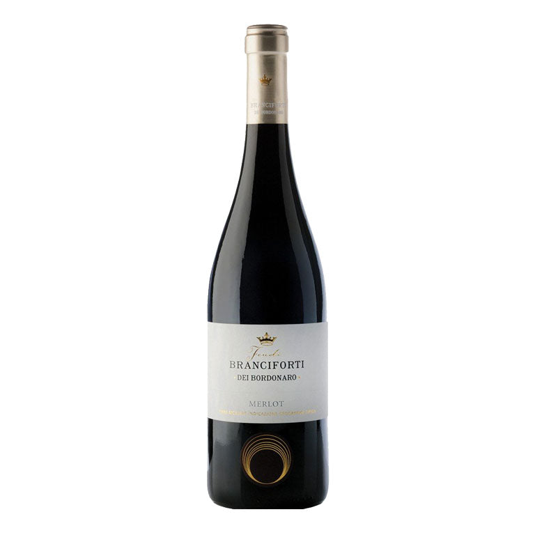 VINO FEUDI BRANCIFORTI MERLOT 2017 (1 pz) TERRE SICILIANE IGT-75CL