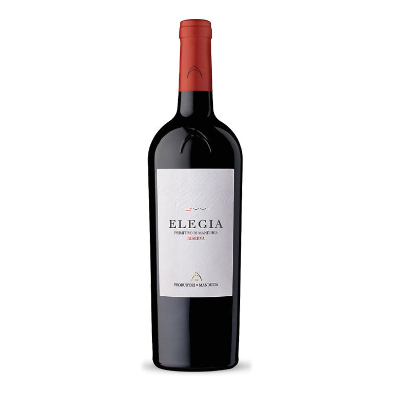 VINO PRODUTTORI DI MANDURIA ELEGIA 2021  PRIMITIVO DI MANDURIA RISERVA DOC-75CL
