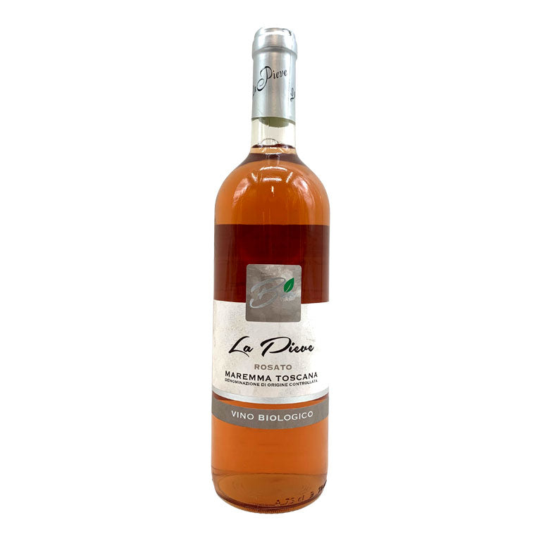 VINO LA PIEVE ROSATO 2016-75CL  MAREMMA TOSCANA DOC BIOLOGICO-VEGANO