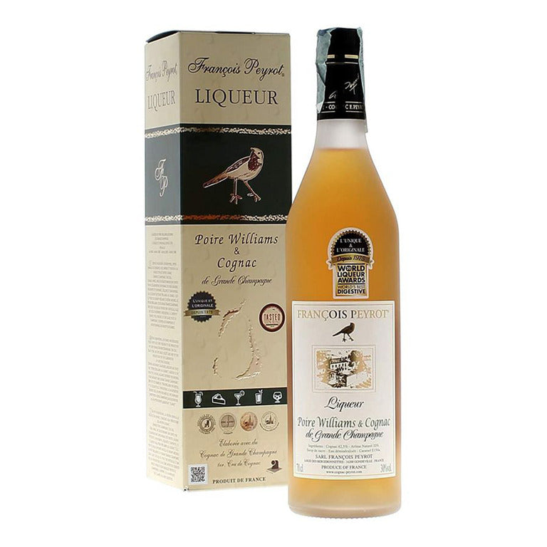 COGNAC ALLE PERE FRANCOIS PEYROT 0,70 CL  POIRE WILLIAMS & COGNAC