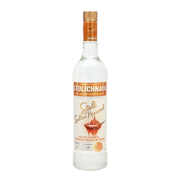 VODKA STOLICHNAYA SALTED KARAMEL 70CL 
