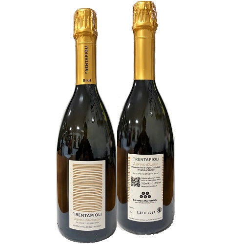 SPUMANTE ASPRINIO AVERSA 75CL 2022 (1 pz) TRENTAPIOLI SALVATORE MARTUSCIELLO BT