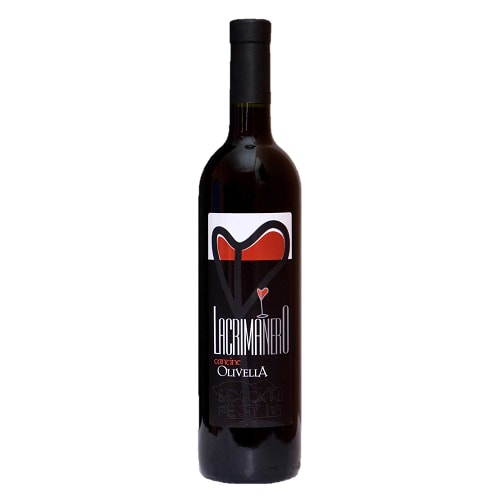 VINO CANTINE OLIVELLA LACRIMANERO 2024  VESUVIO LACRYMA CHRISTI ROSSO DOP-75CL