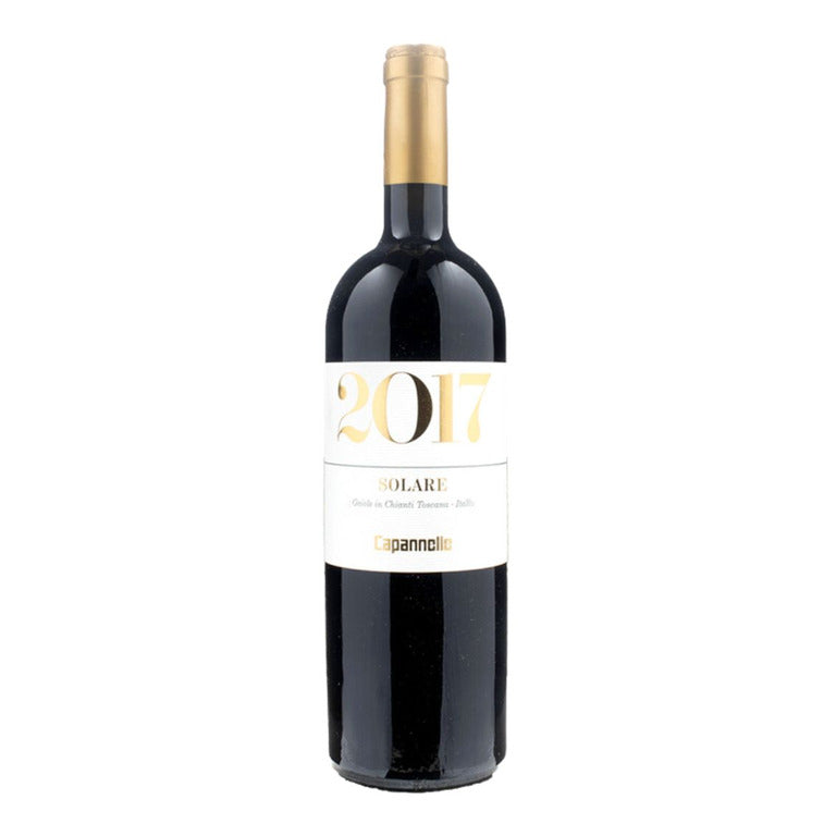 VINO CAPANNELLE SOLARE 2017  GAIOLE IN CHIANTI-TOSCANA IGP-75CL