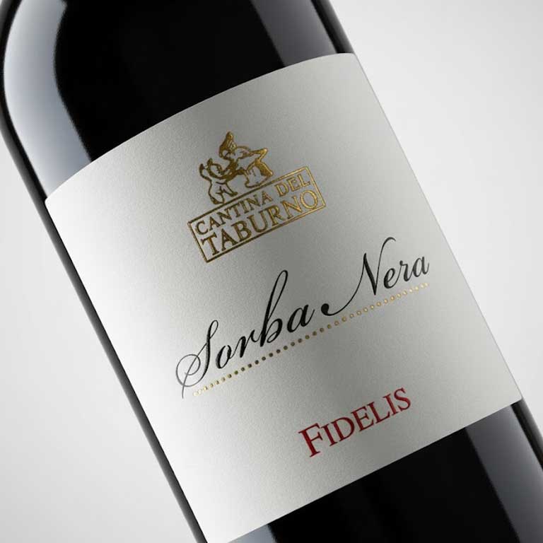 VINO CANTINA DEL TABURNO SORBA NERA  FIDELIS SANNIO AGLIANICO DOP 2018-75CL