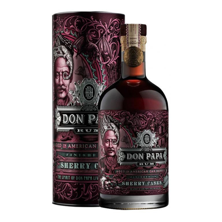 RUM DON PAPA SHERRY CASKS ASTUCCIO -70CL 