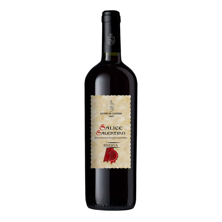 VINO LEONE DE CASTRIS "SALICE SALENTINO" (1 pz) 2017-DOC ROSSO RISERVA-75CL