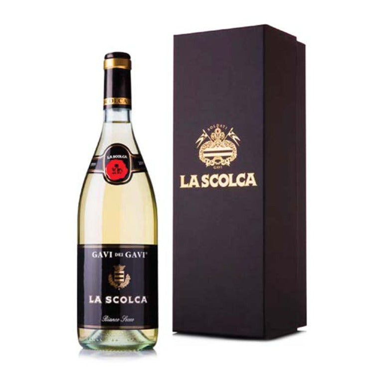 VINO GAVI DEI GAVI LA SCOLCA 2020 DOCG  ETICHETTA NERA MAGNUM 1,5 LT-ASTUCCIATA