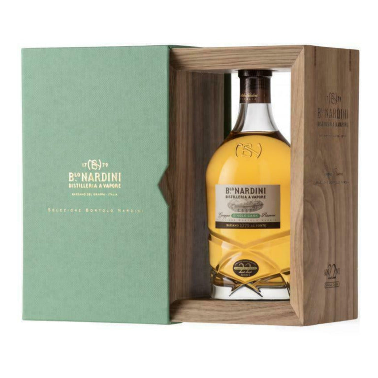 GRAPPA NARDINI RISERVA 22ANNI SINGLECASK  ASTUCCIATA IN LEGNO