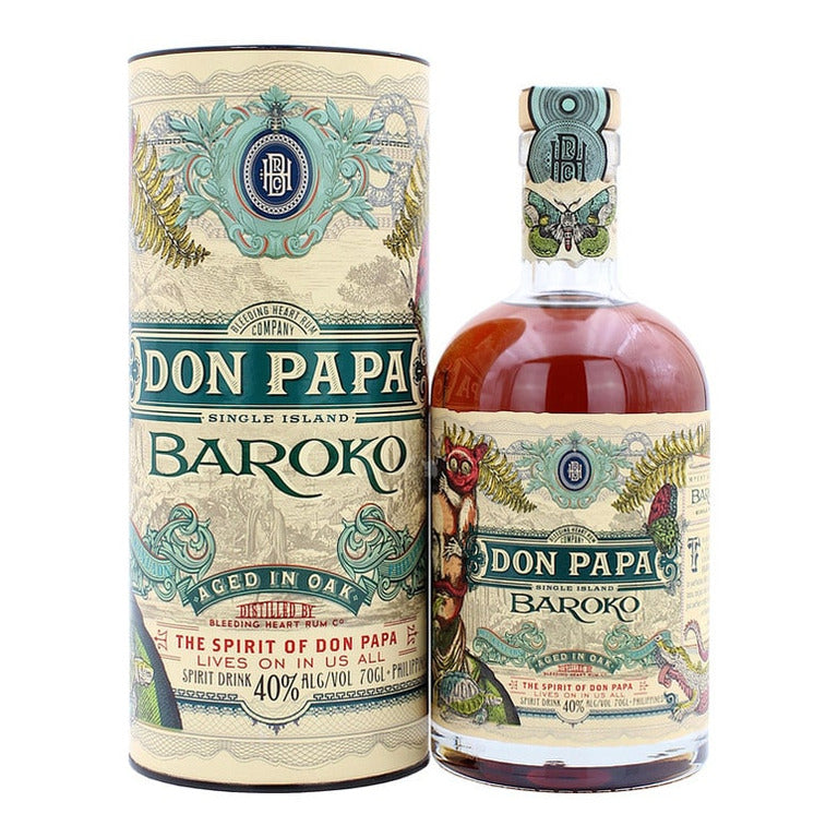RUM DON PAPA BAROKO- 70CL ASTUCCIATO  LIMITED EDITION
