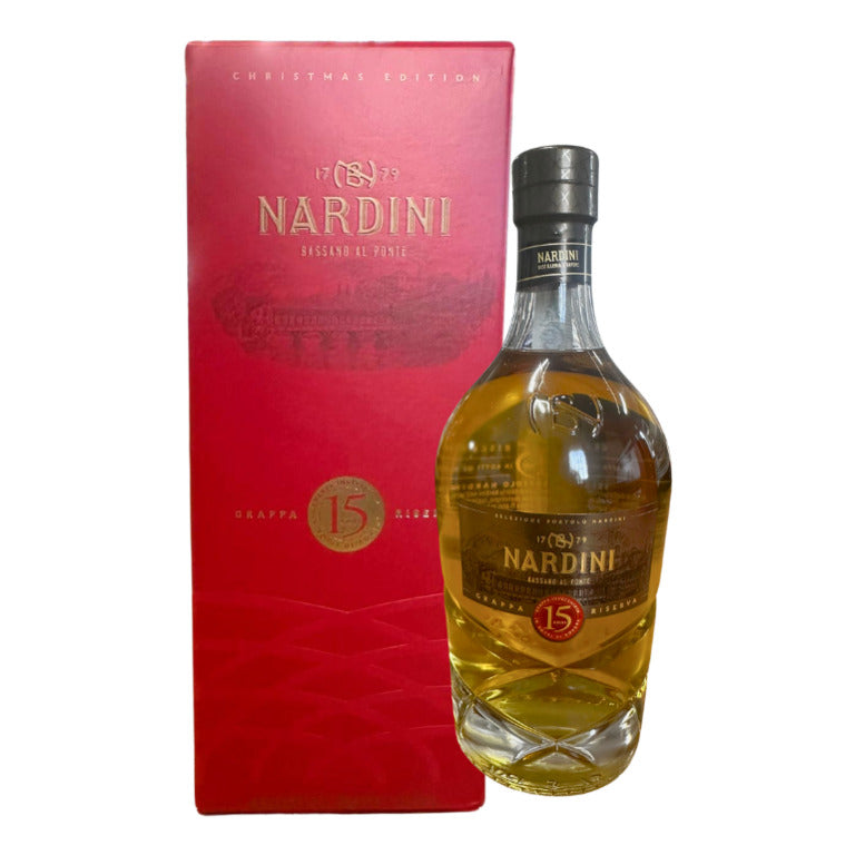 GRAPPA NARDINI RISERVA 15 ANNI - 70CL (1 pz) ASTUCCIO IN CARTONE