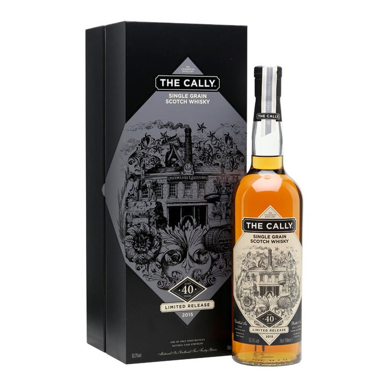 WHISKY THE CALLY 40 YEARS OLD SR 2015  70CL- SINGLE GRAIN-ASTUCCIO