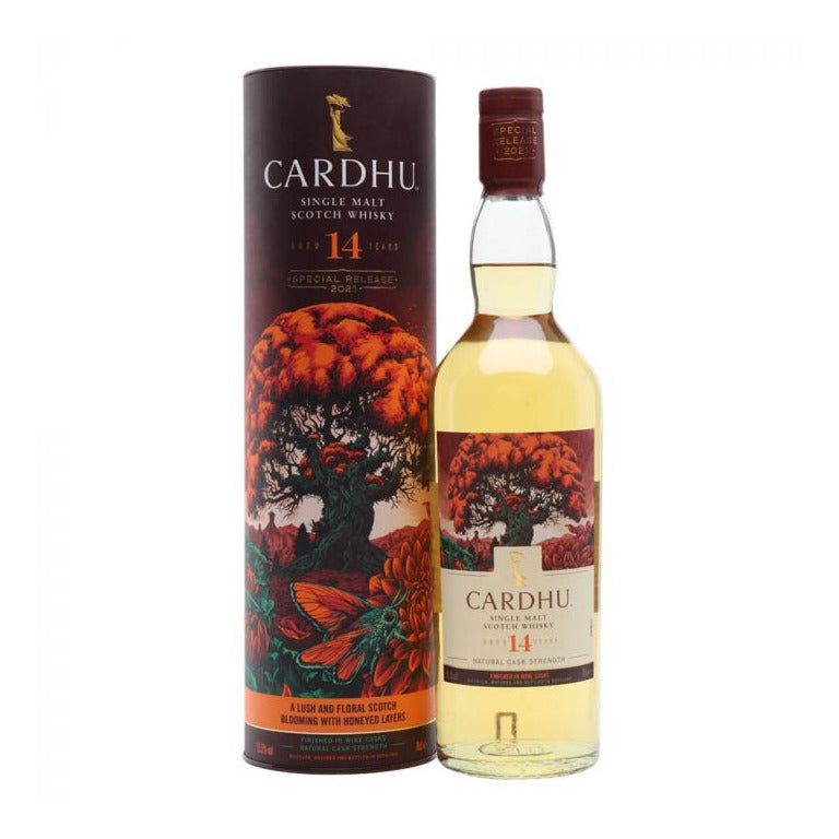 WHISKY CARDHU 14YEARS OLD-70CL S.R.2021  ASTUCCIO
