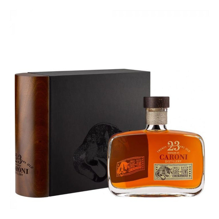 RUM CARONI 23 YEARS OLD SHERRY NATIONAL  RARE RUMS ASTUCCIATO