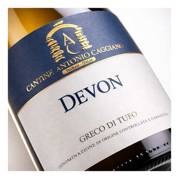 VINO GRECO DI TUFO DEVON 2023 DOCG  ANTONIO CAGGIANO