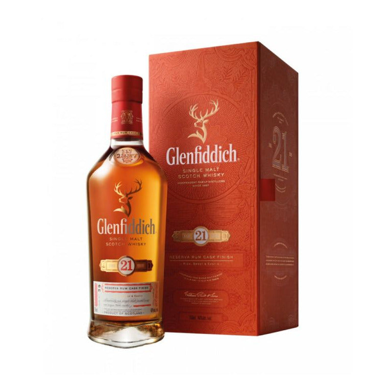 WHISKY GLENFIDDICH- AGED 21 YEARS- 70CL  SMALL BATCH RESERVE SINGLE MALT - ASTUCC