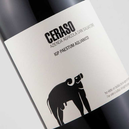 VINO AZ. AGRICOLA SAN SALVATORE CERASO  PAESTUM IGP AGLIANICO 2023-75CL