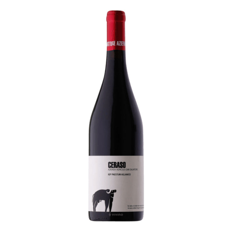 VINO AZ. AGRICOLA SAN SALVATORE CERASO  PAESTUM IGP AGLIANICO 2023-75CL