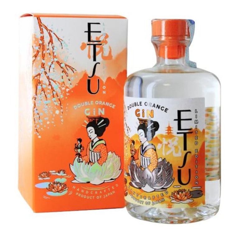 GIN ETSU JAPANESE DUBLE ORANGE 70CL  ASTUCCIATO