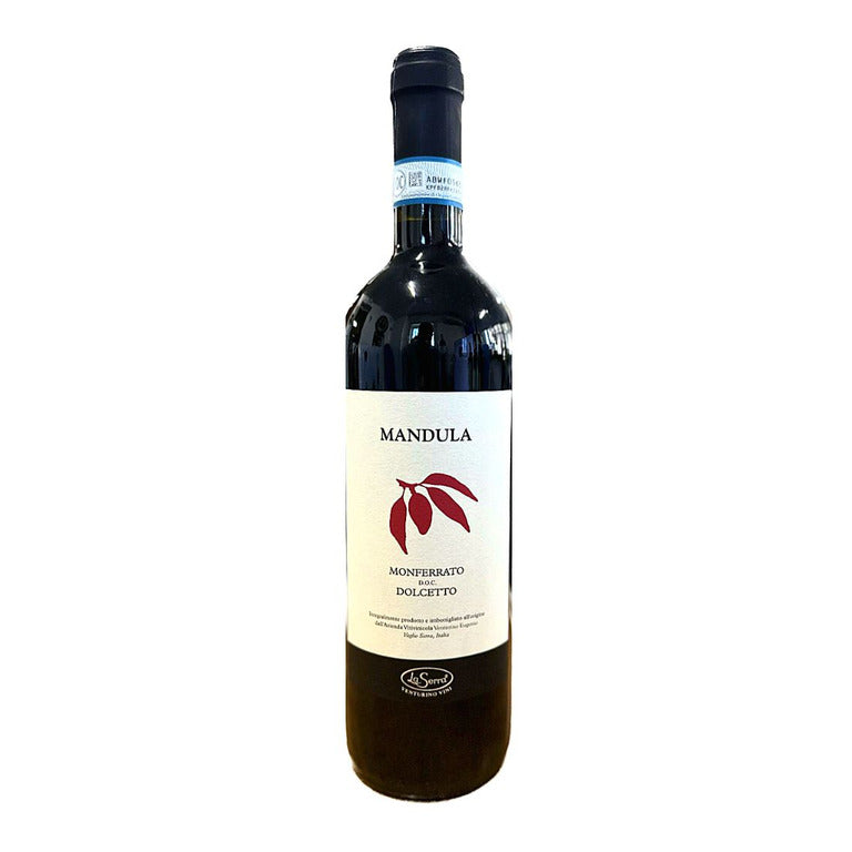 VINO MANDULA MONFERRATO DOC DOLCETTO  BIOLOGICO -75CL 2022 LA SERRA