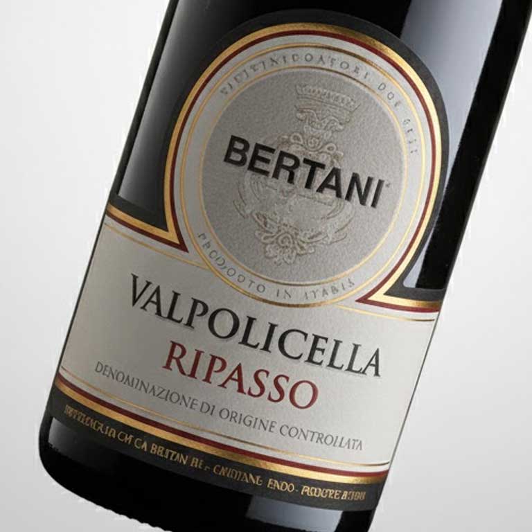 VINO "RIPASSO"VALPOLICELLA BERTANI 2020  DOC SUPERIORE -75CL