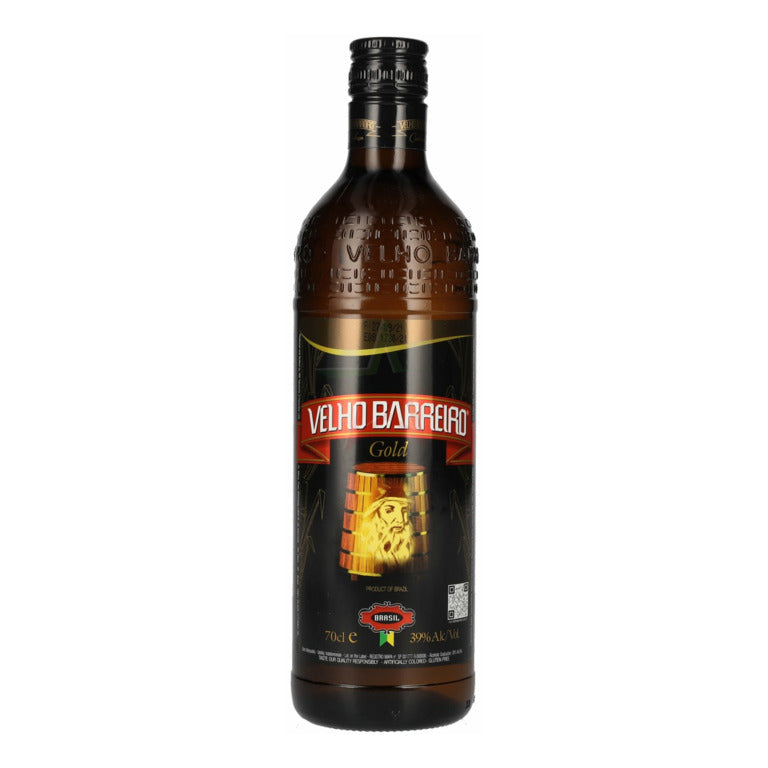 CACHACA VELHO BARREIRO GOLD-70CL 